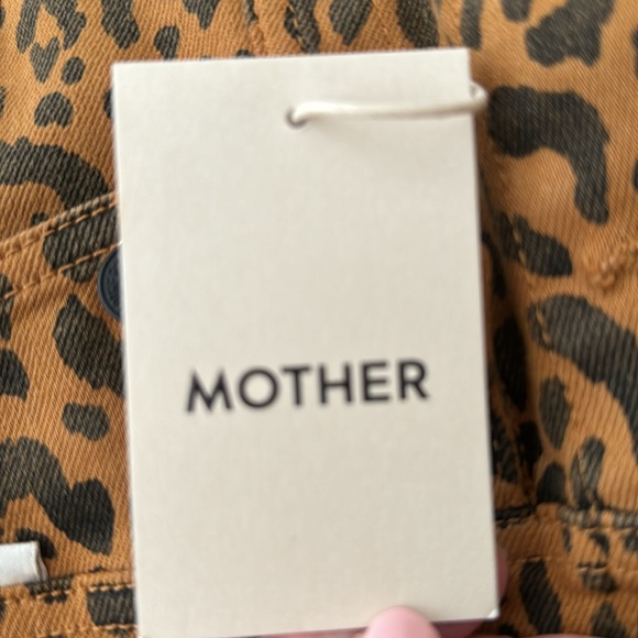 NWT Mother The Big Shorty Cropped Jacket in Hit the Spot (Cheetah) - Size S - Picture 9 of 9